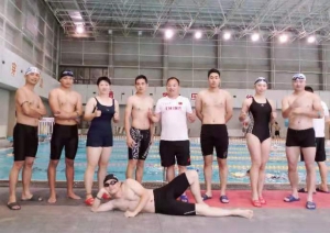 富阳游泳教练培训学员风采